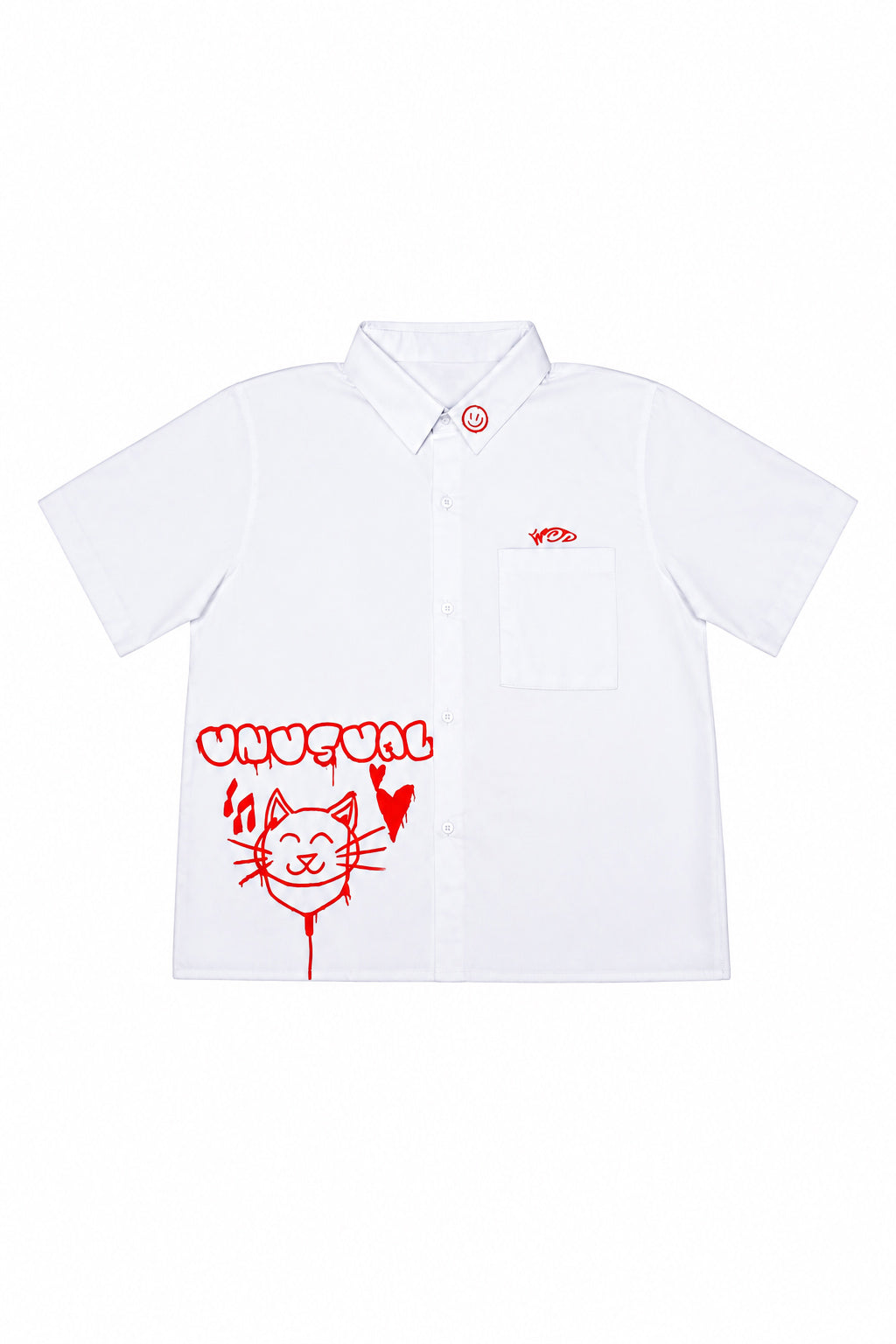 Tagged Button Shirt