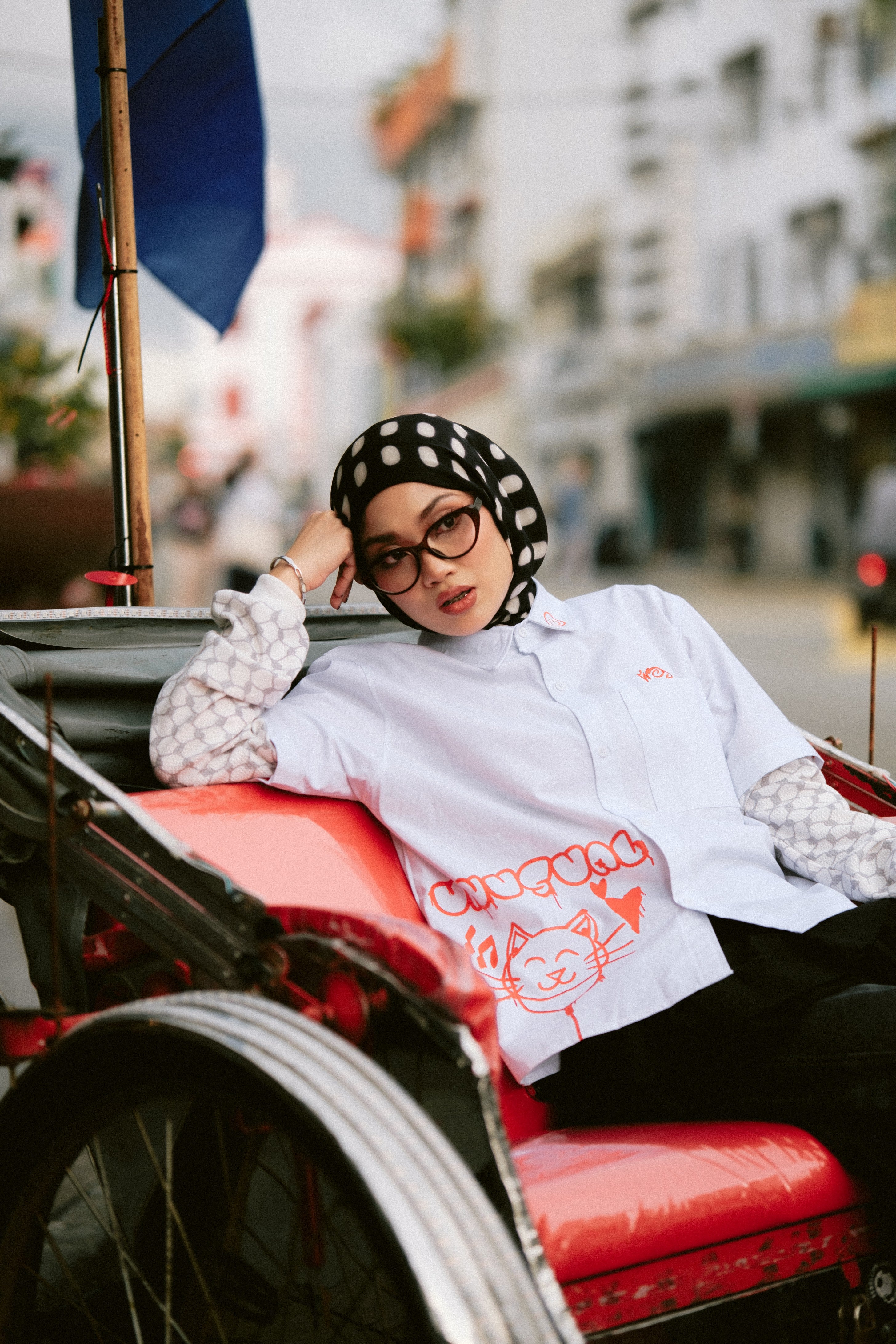Tagged Button Shirt